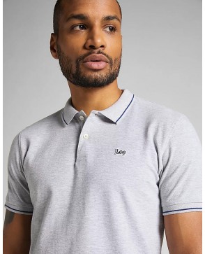 LEE Pique Polo in Sharp...